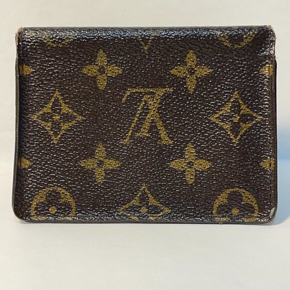 Louis Vuitton Porte 2 Cartes Monogram Canvas Slim ID Wallet - Preowned - Picture 10 of 10